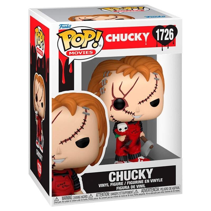 Chucky Pop-figur - Samlerglædedukke, 6-tommers størrelse