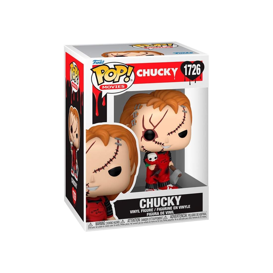 Chucky Popfigur - Samlarskräckdocka, 6-tums storlek | Hem & Hobby | Pryloteket