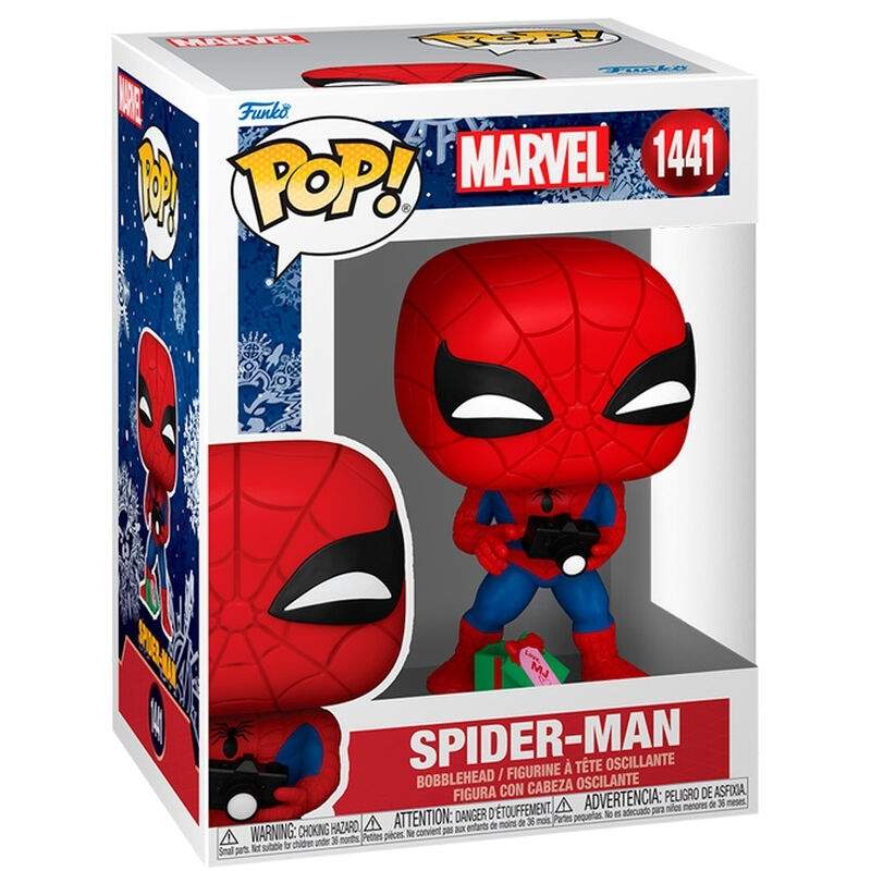 Spider-Man Pop-figuuri lahjalla – keräily Marvel-lelu