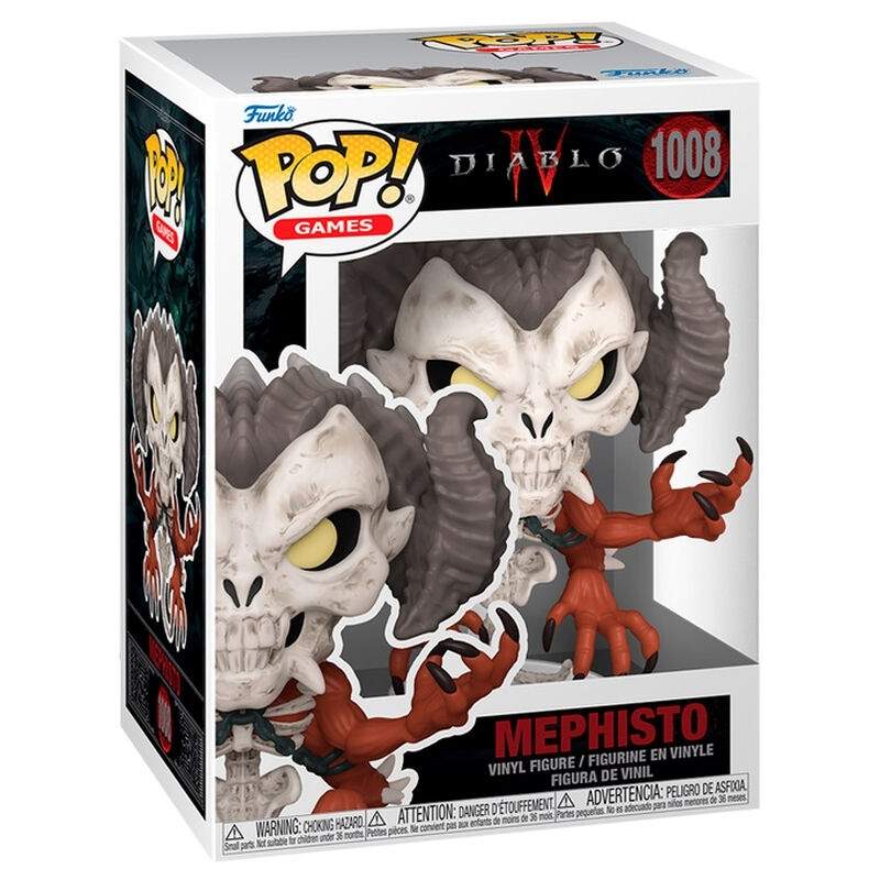 Diablo IV Mephisto figur - samleobjekt, detaljeret design, 6 tommer