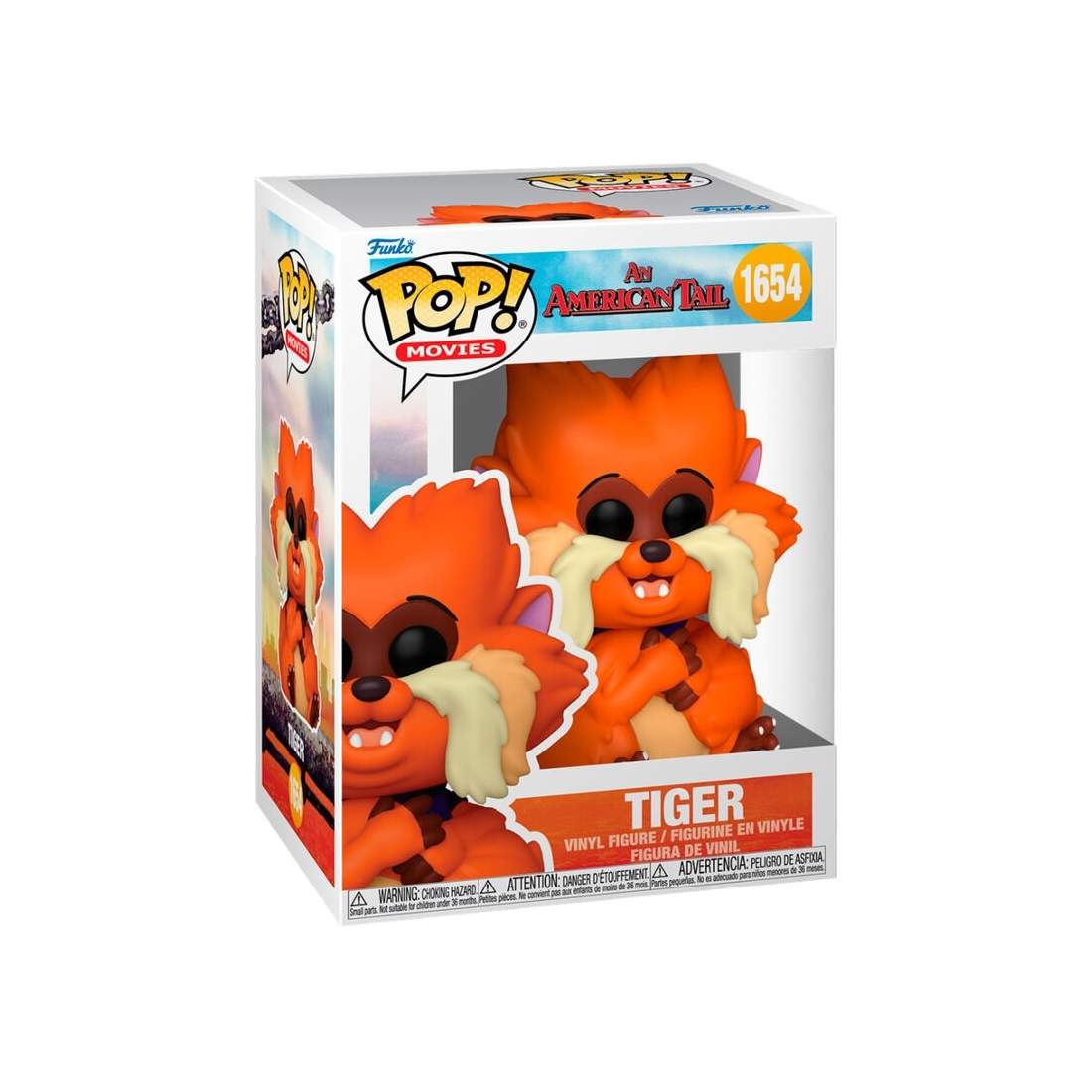 American Tail Tiger Plyschleksak, 12-tumsstorlek, mjukt material | Hem & Hobby | Pryloteket