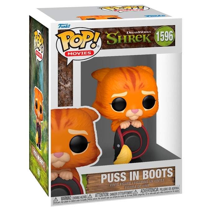 Shrek Puss i støvlefigur, samlelegetøj til børn