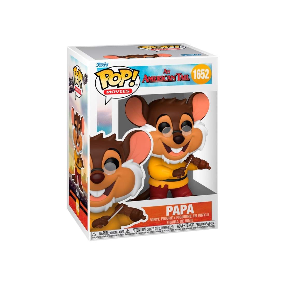 American Tail Papa Figur, Samlarleksak, 5 tum hög | Hem & Hobby | Pryloteket