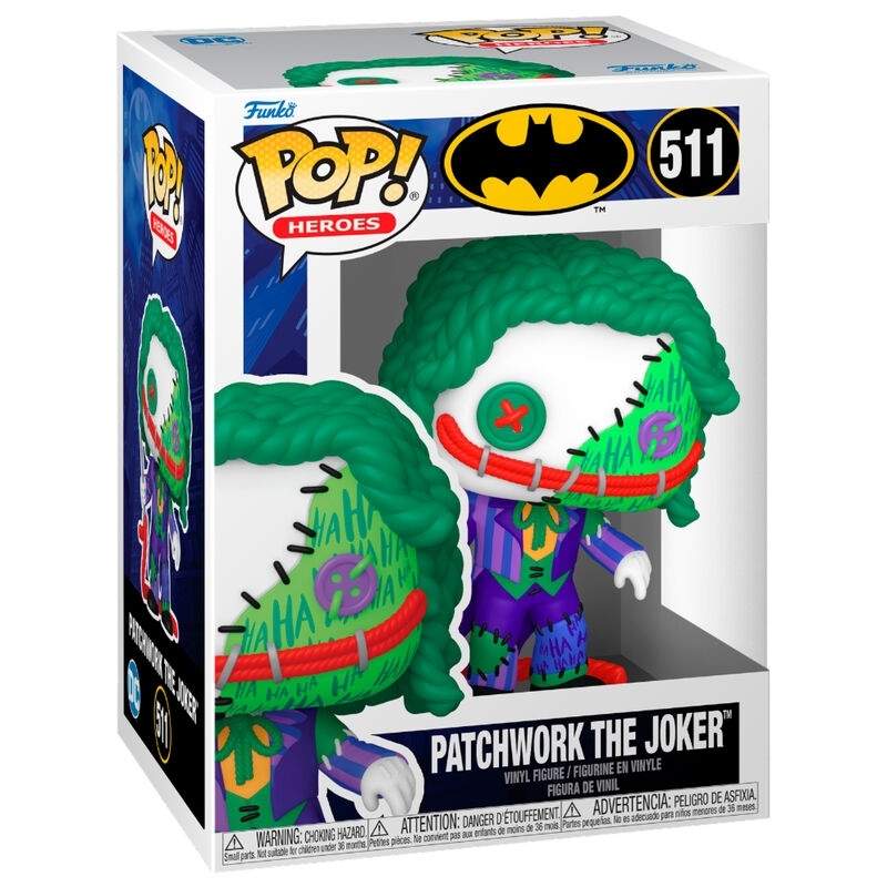 Joker Patchwork Figuuri - Keräily DC Comics Lelu