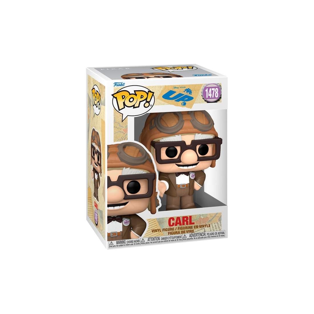 Carl Actionfigur från Disney Pixars UP, 7-tums samlarobjekt | Hem & Hobby | Pryloteket