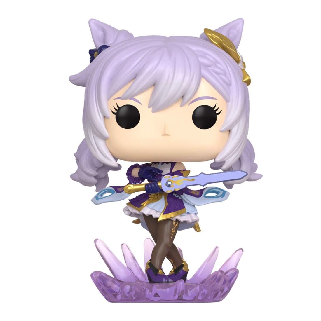 Genshin Impact Keqing POP-figur, 4-tums samlarleksak | Hem & Hobby | Pryloteket