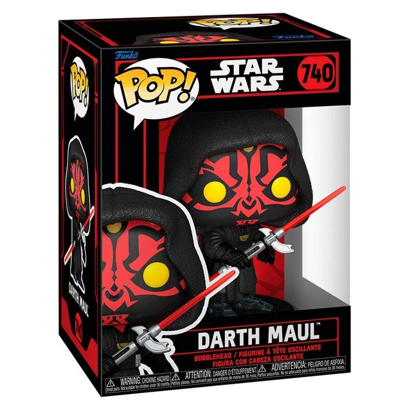 Star Wars Darth Maul Action Figur, 6-tommer samlerlegetøj