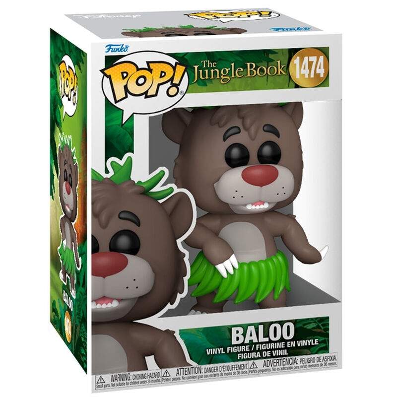 Disney Junglebogen Baloo Plyslegetøj, 12-tommer størrelse