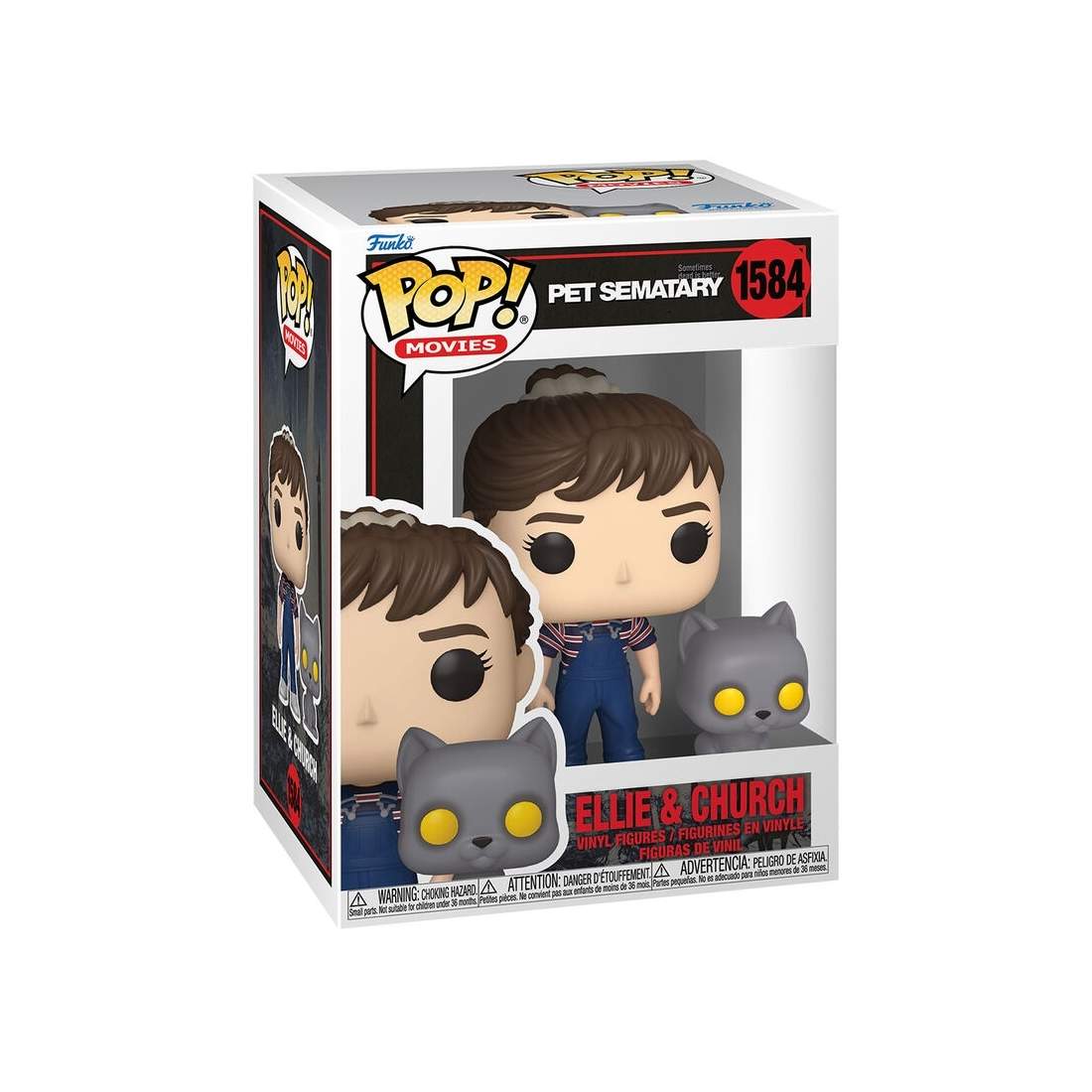 Pet Sematary Figurer: Ellie och Church samlarobjekt | Hem & Hobby | Pryloteket