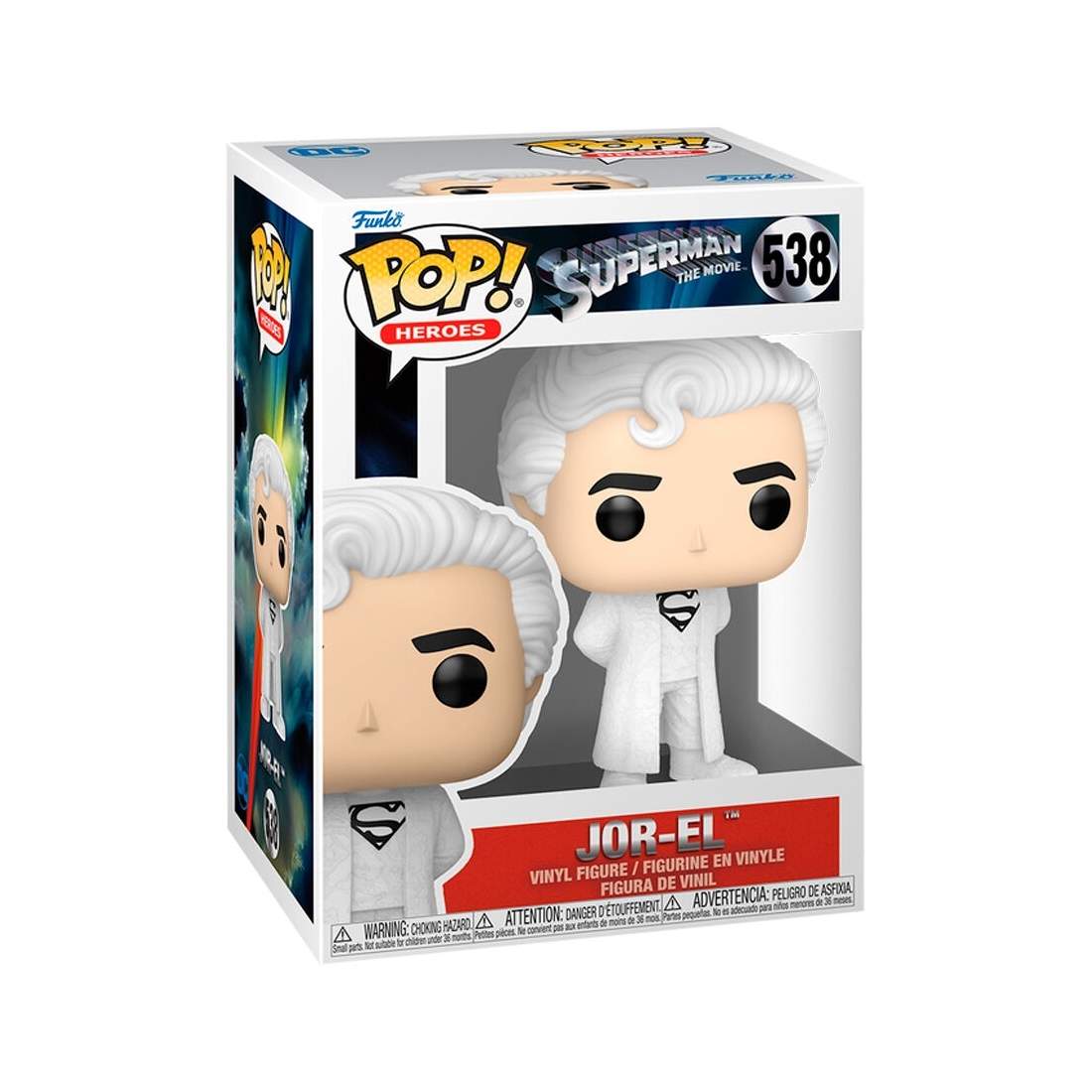 Superman Jor-El 1978 actionfigur, 12-tums samlarobjekt | Hem & Hobby | Pryloteket