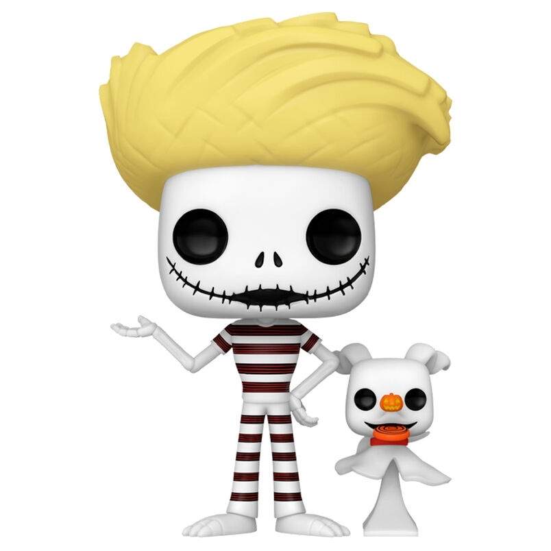 Jack Skellington Figur med Zero fra The Nightmare Before Christmas