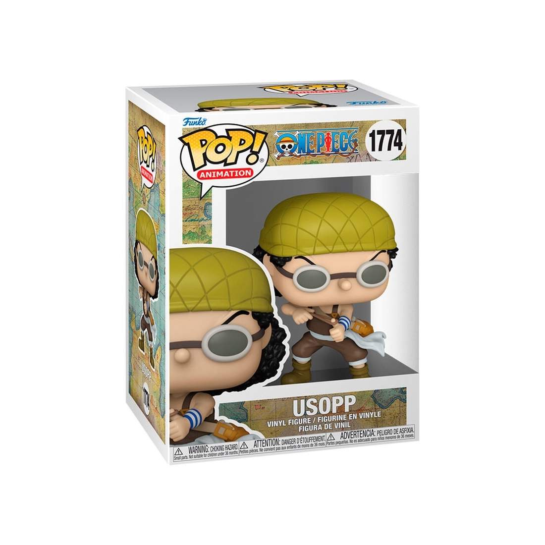 One Piece Usopp-figur - Samlarbar Anime-leksak, 6 tum hög | Hem & Hobby | Pryloteket