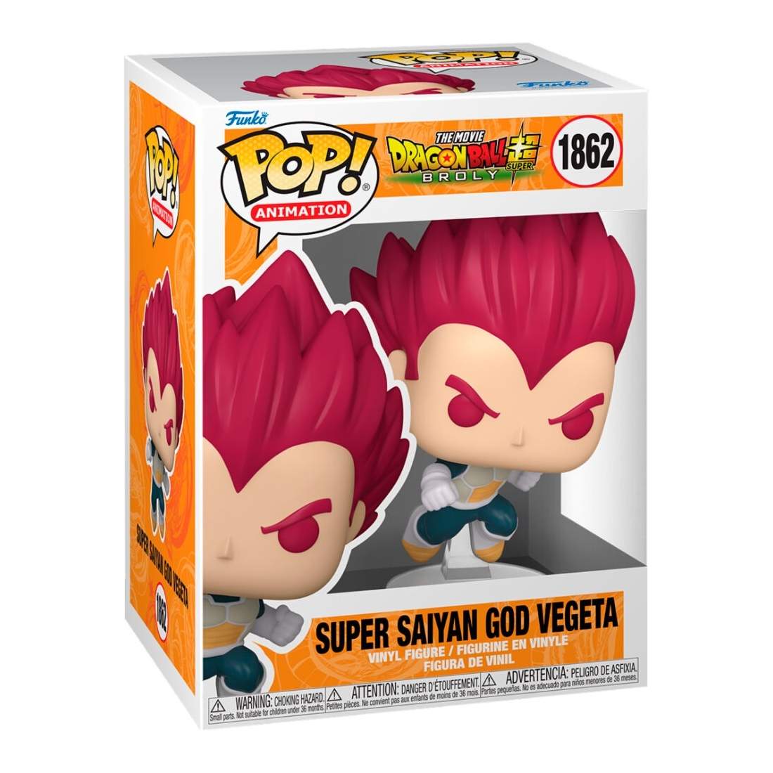 Super Saiyan God Vegeta Figur från Dragon Ball Super | Hem & Hobby | Pryloteket