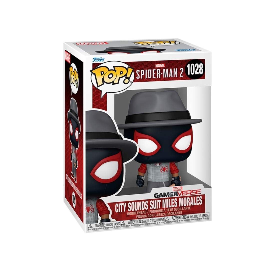 Spider-Man 2 Miles Morales City Sounds Suit Actionfigur | Hem & Hobby | Pryloteket