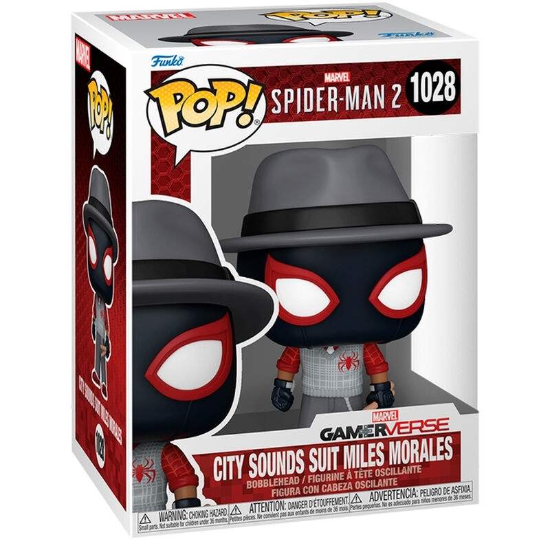 Spider-Man 2 Miles Morales City Sounds Suit Action Figur