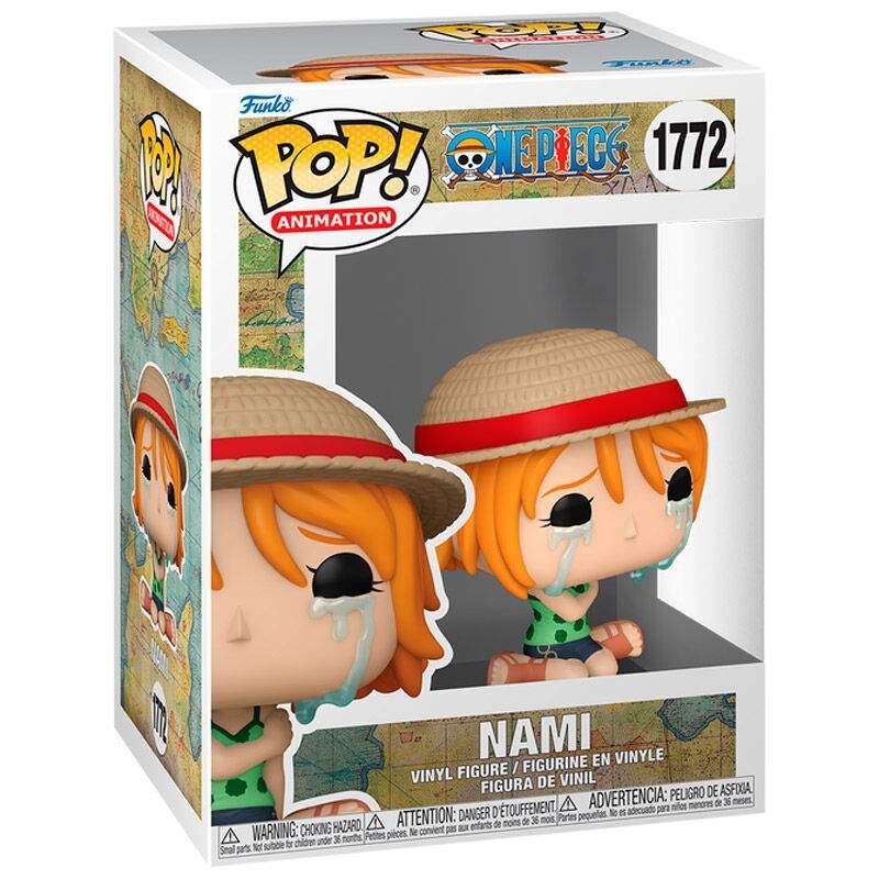 One Piece Nami -figuuri - Keräilyanimelelu, 7 tuumaa pitkä