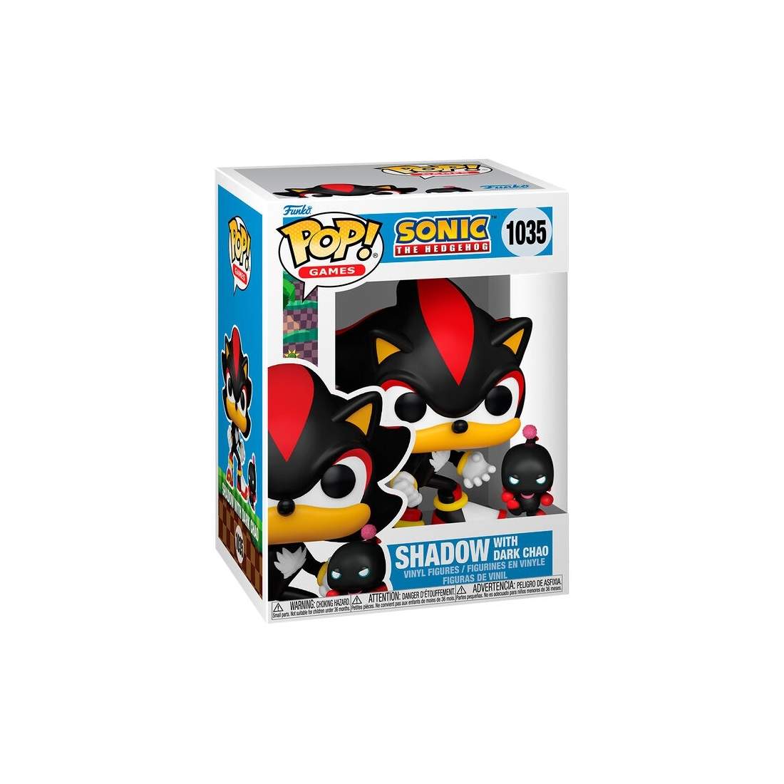 Sonic the Hedgehog Figure med Shadow och Dark Chao Collectible | Hem & Hobby | Pryloteket