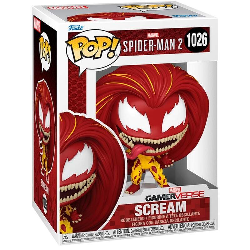 Spider-Man 2 Scream Figure, samlarobjekt actionleksak | Hem & Hobby | Pryloteket