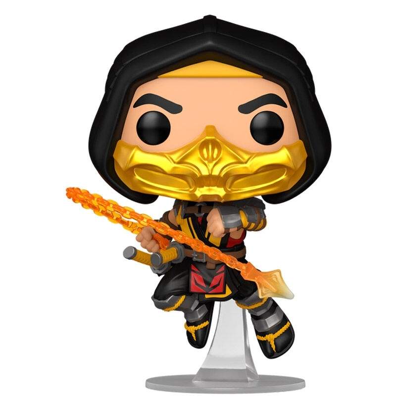 Mortal Kombat 11 Scorpion Action Figur, 7-tommer samleobjekt