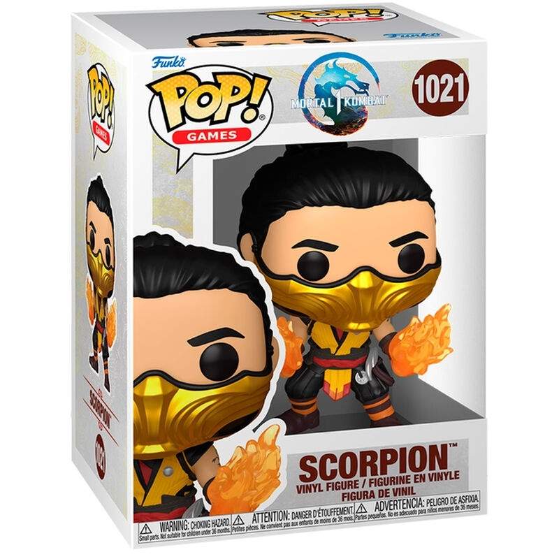 Mortal Kombat Scorpion -toimintafiguuri, 7 tuuman keräilyesine