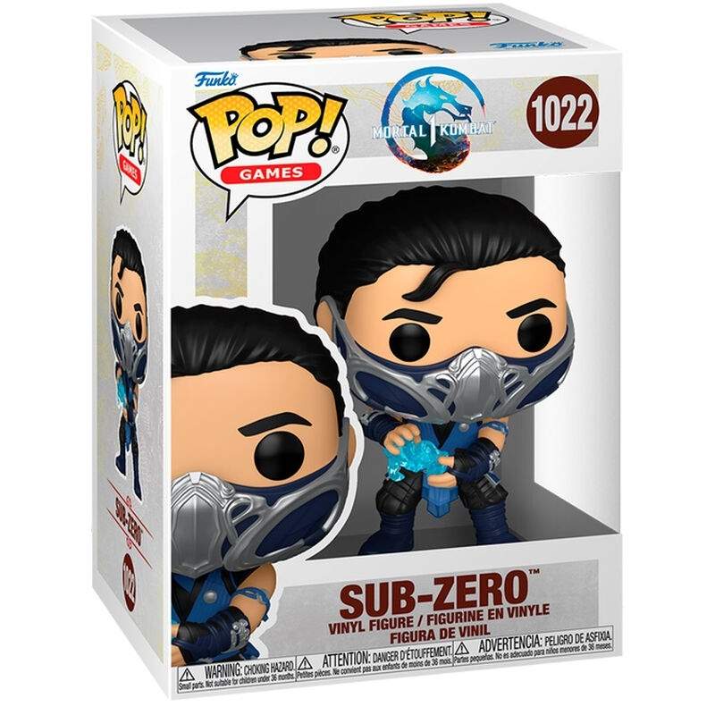 Mortal Kombat Sub-Zero Action Figur, 6-tommer samleobjekt