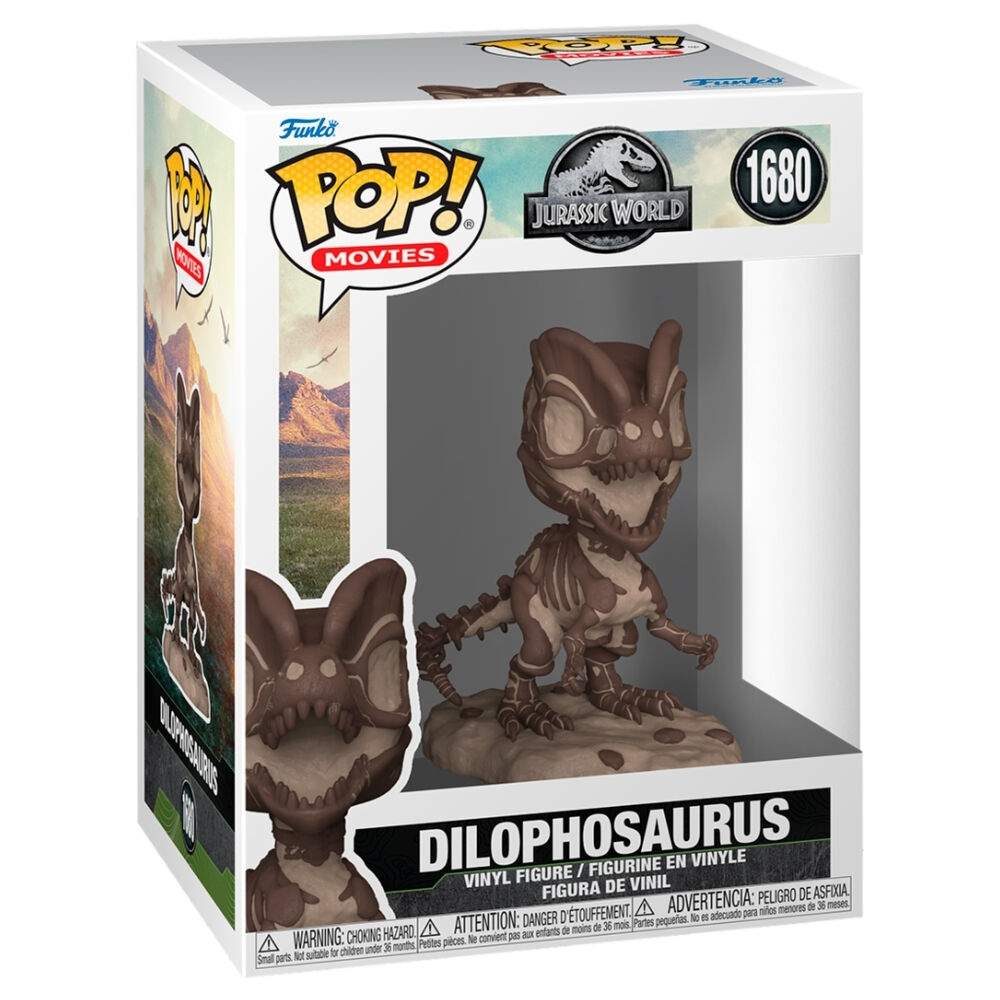 Jurassic World Dilophosaurus Action Figur, 6-tommer størrelse