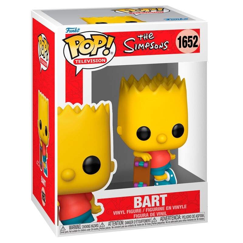 Bart Simpson popfigur – samlerobjekt vinyllegetøj, 4-tommer