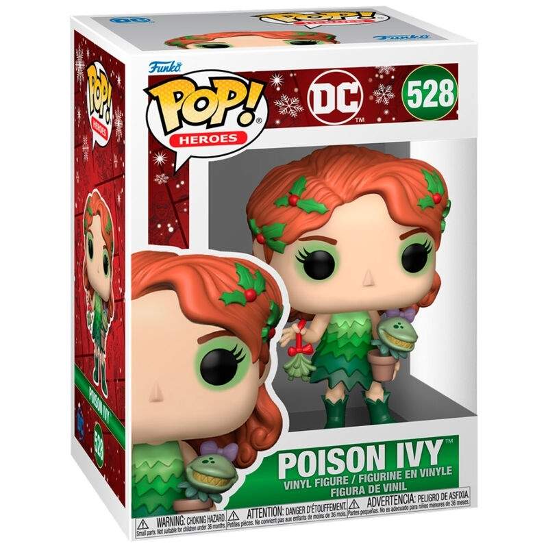 Poison Ivy Holiday Figur, DC Comics Collectible Toy