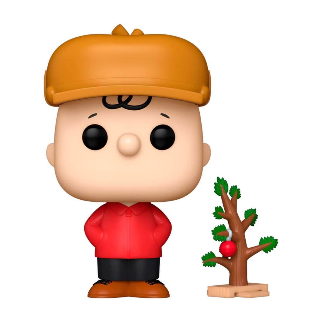 Charlie Brown Popfigur med julgran, 4-tums samlarobjekt | Hem & Hobby | Pryloteket