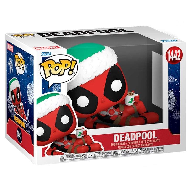 Marvel Deadpool-figur med tilbehør til varm kakao