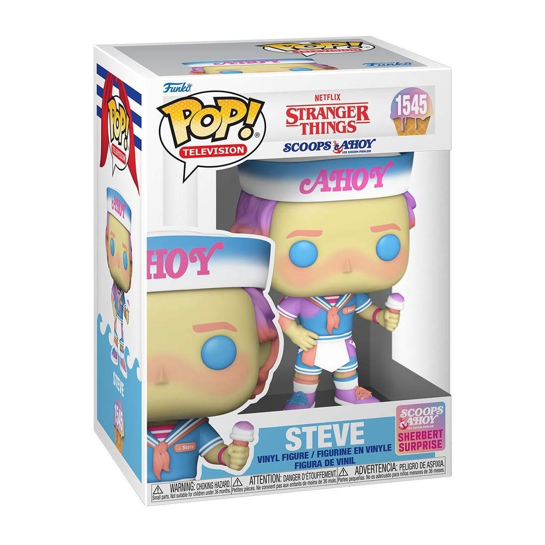 Stranger Things Scoops Ahoy Steve Figur, Samlarleksak | Hem & Hobby | Pryloteket