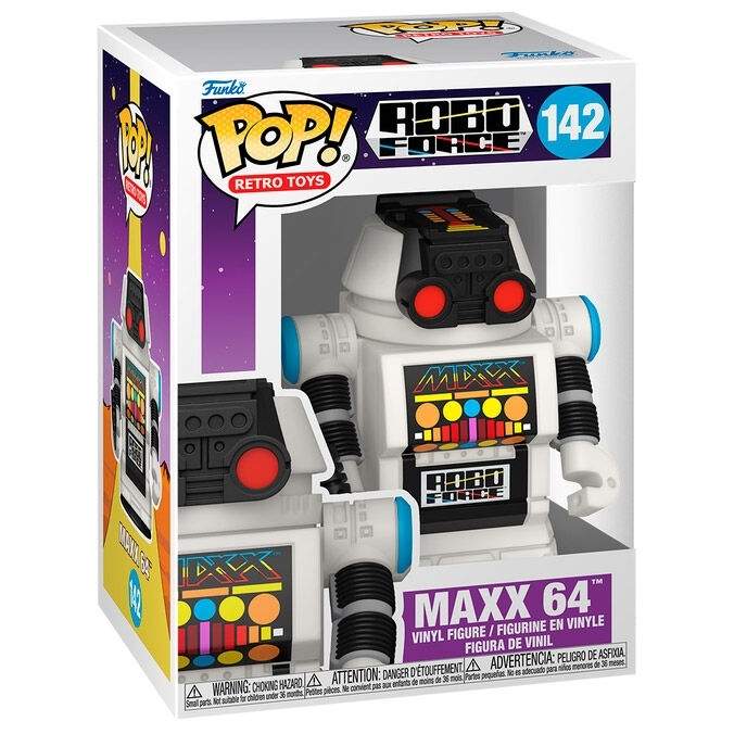 Robo Force MAXX 64 Action Figur med ledled