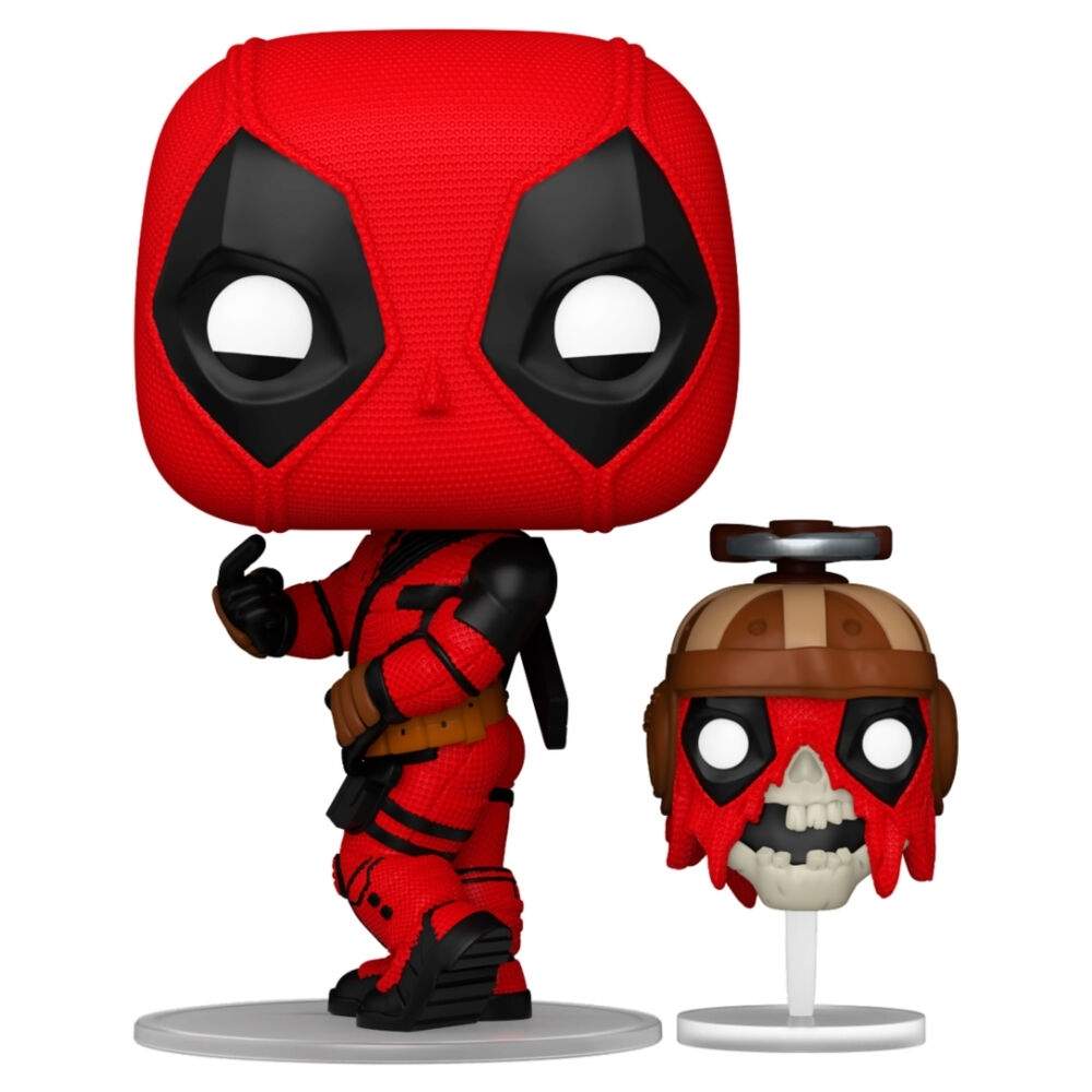 Deadpool & Wolverine -toimintafiguuri Headpool-lisävarusteella