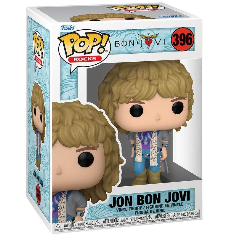 Jon Bon Jovi 1980 popfigur, samlerobjekt vinyllegetøj