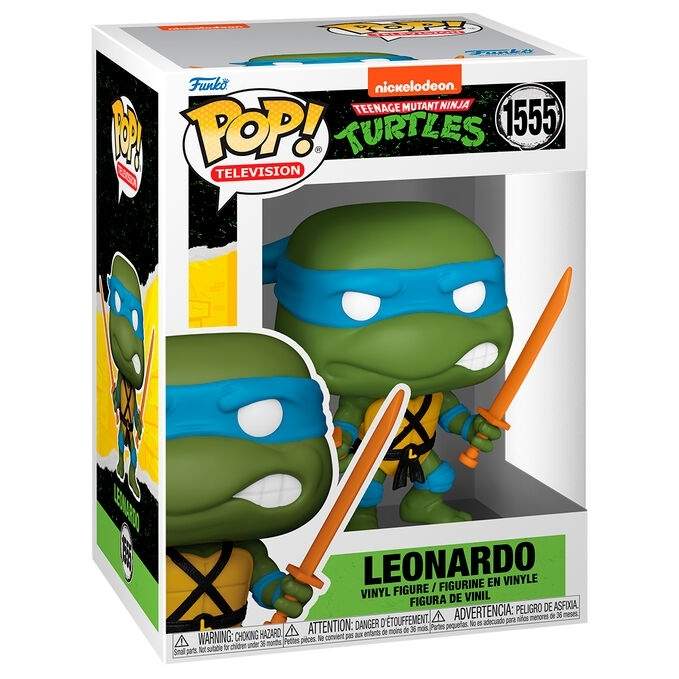 Teenage Mutant Ninja Turtles Leonardo Action Figur, 6-tommer
