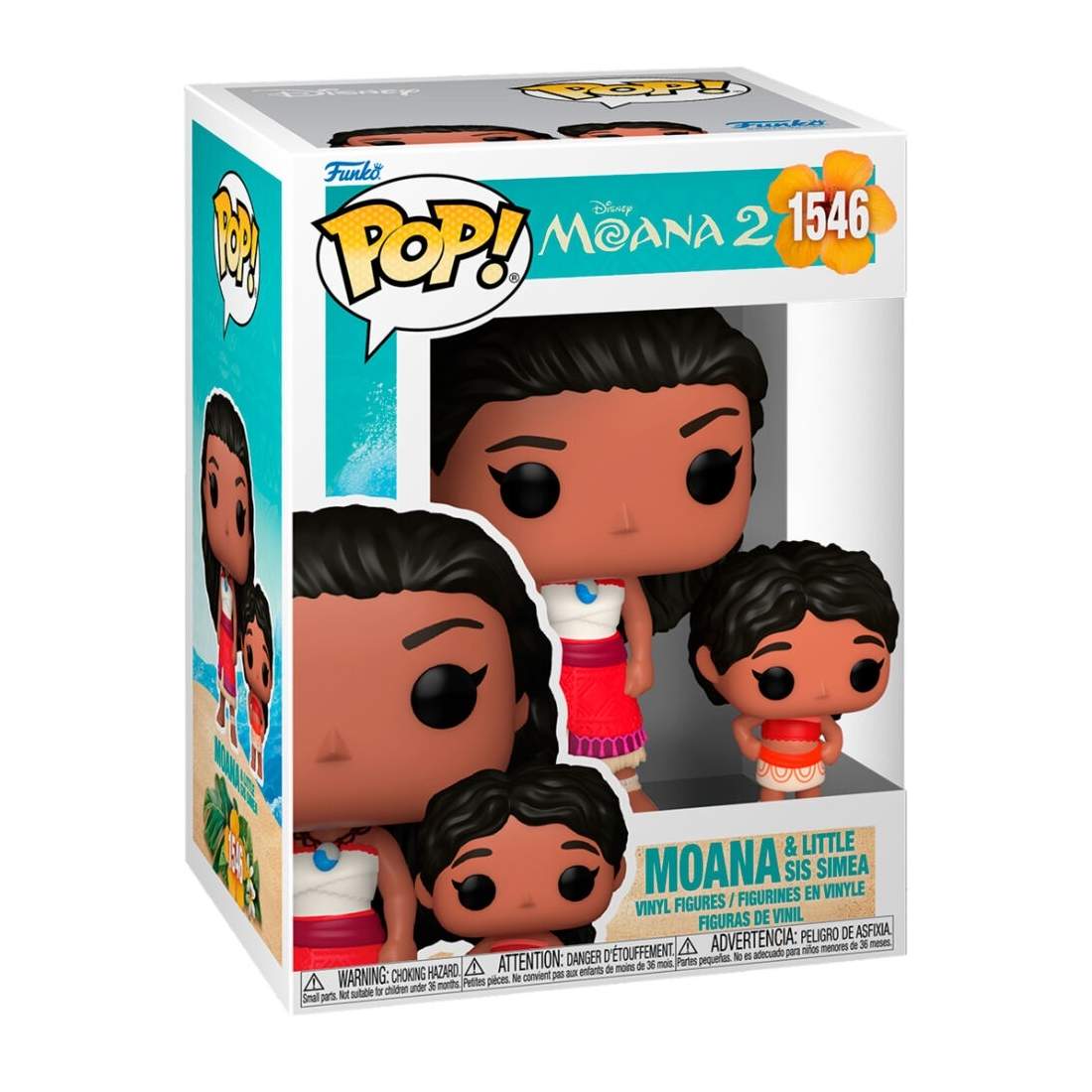 Disney Moana figuruppsättning: Moana & Simea, samlarleksaker | Hem & Hobby | Pryloteket