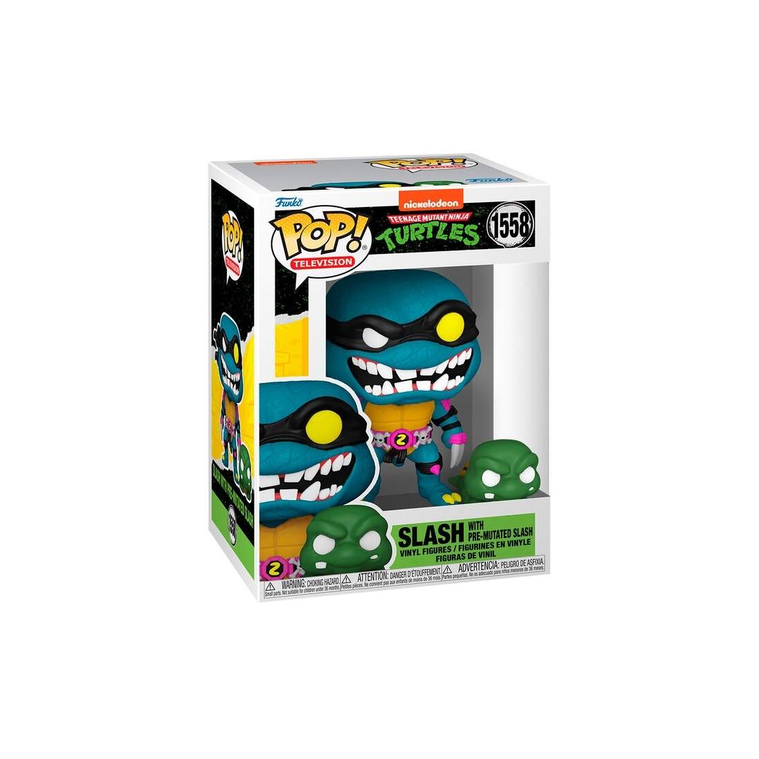 Teenage Mutant Ninja Turtles Slash Action Figur, Pre-muterad variant | Hem & Hobby | Pryloteket