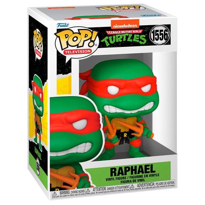 Teenage Mutant Ninja Turtles Raphael Action Figur, 5-tommer