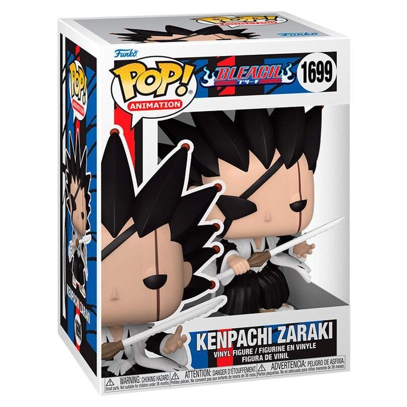 Bleach Kenpachi Zaraki POP figur - samlerobjekt vinyllegetøj