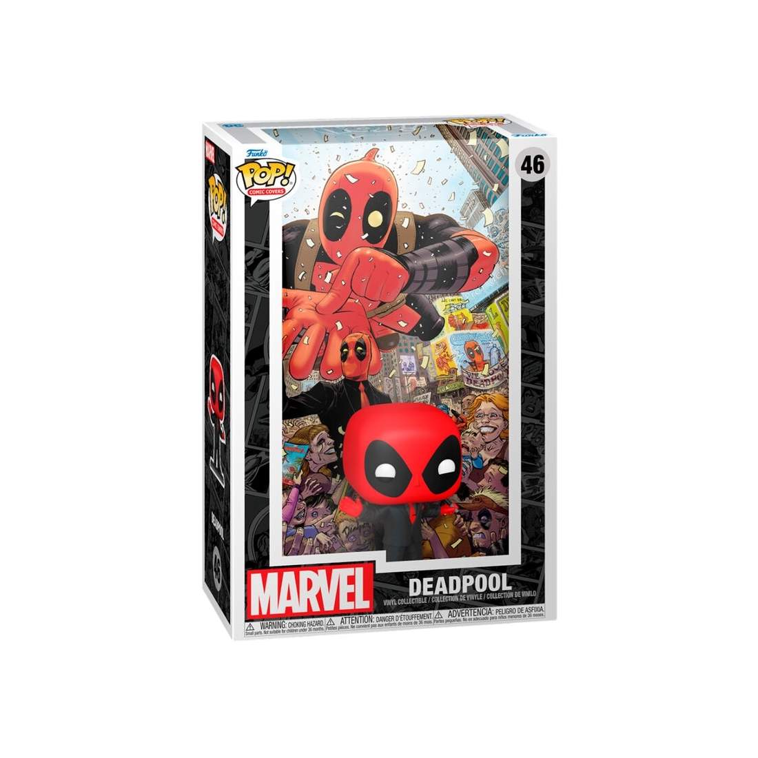 Deadpool 2025 Comic Cover POP-figur, samlarleksak | Hem & Hobby | Pryloteket