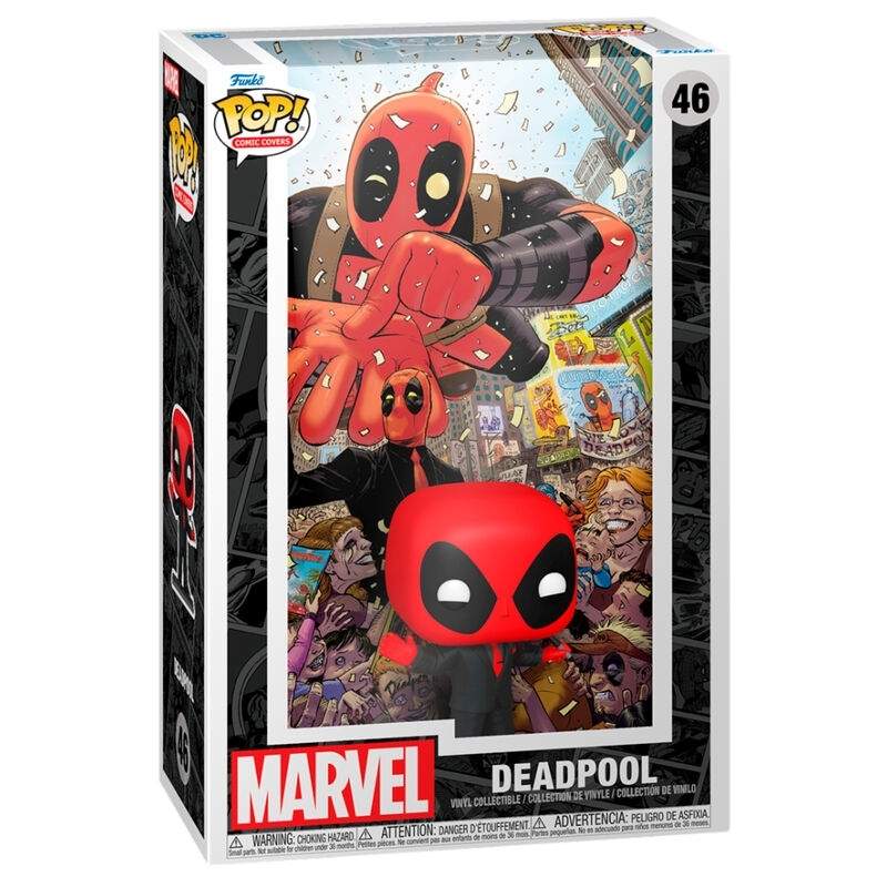 Deadpool 2025 sarjakuvan kansi POP-figuuri, keräilylelu