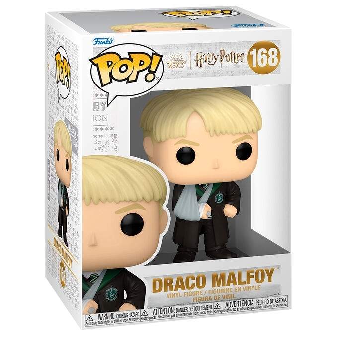 Draco Malfoy Funko Pop Figuuri - Harry Potter, Broken Arm Variant