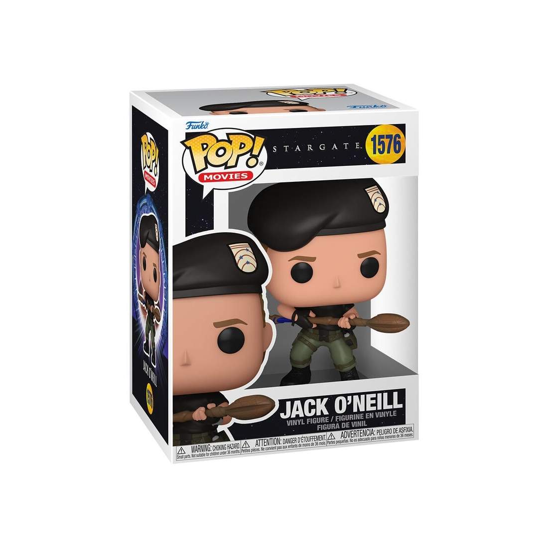Stargate Jack ONeill Actionfigur, 7-tums samlarleksak | Hem & Hobby | Pryloteket