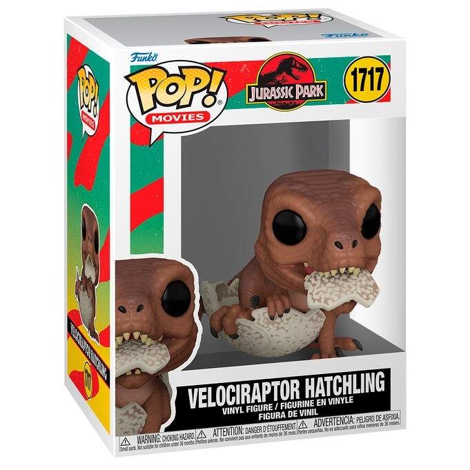 Jurassic Park Velociraptor Hatchling Figur, Samlelegetøj