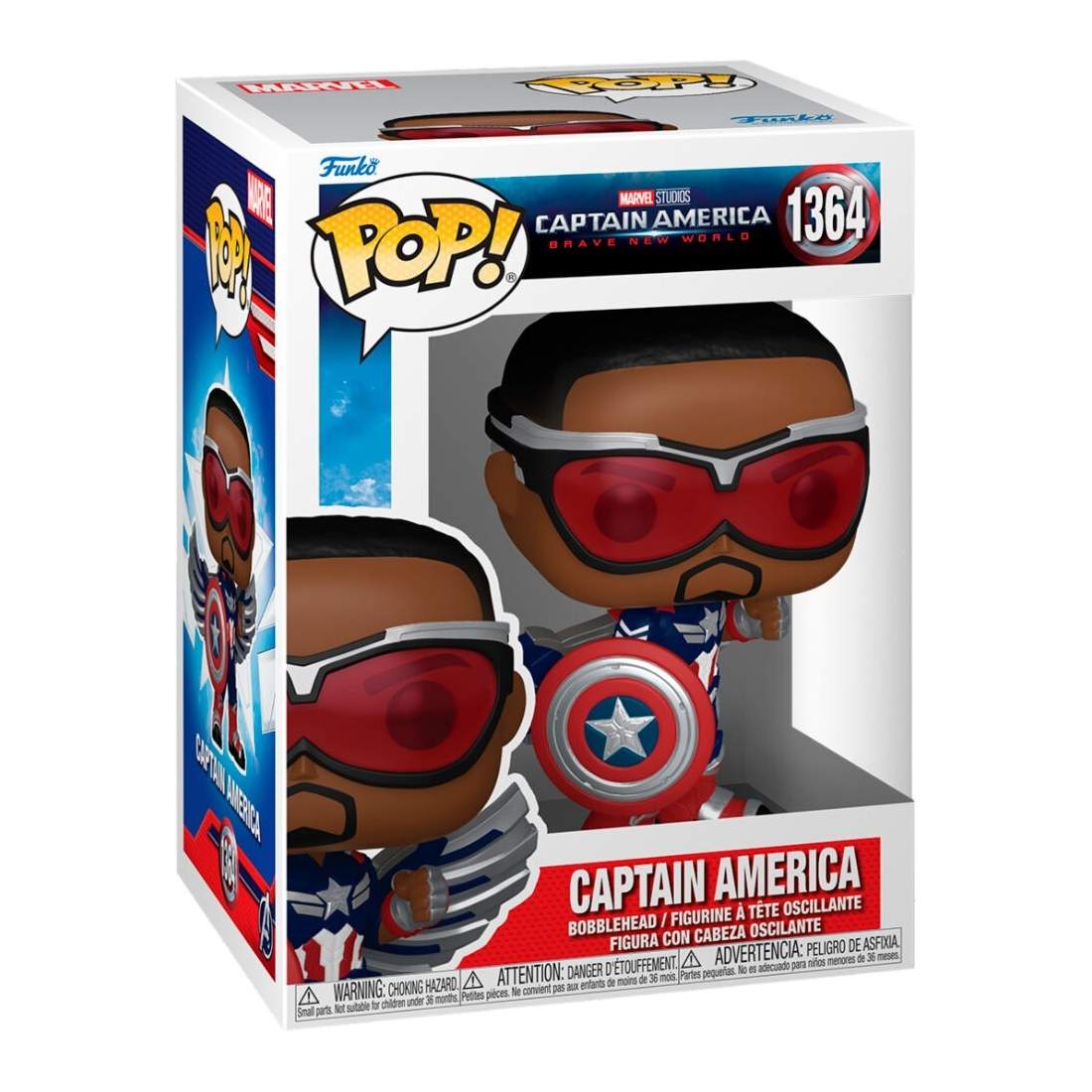 Marvel Captain America Actionfigur, 6-tums samlarleksak | Hem & Hobby | Pryloteket