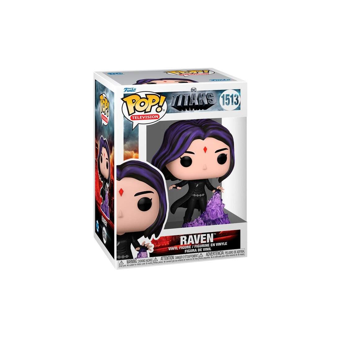 POP Titans Raven Figure – Actionleksak för samlarobjekt, 4-tumsstorlek | Hem & Hobby | Pryloteket