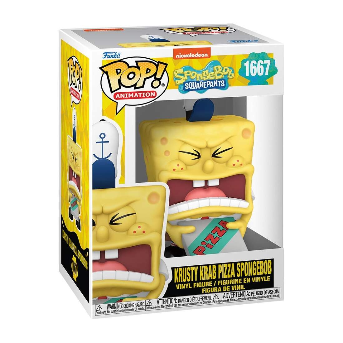 SpongeBob Krusty Krab Pizzafigur med tillbehör | Hem & Hobby | Pryloteket