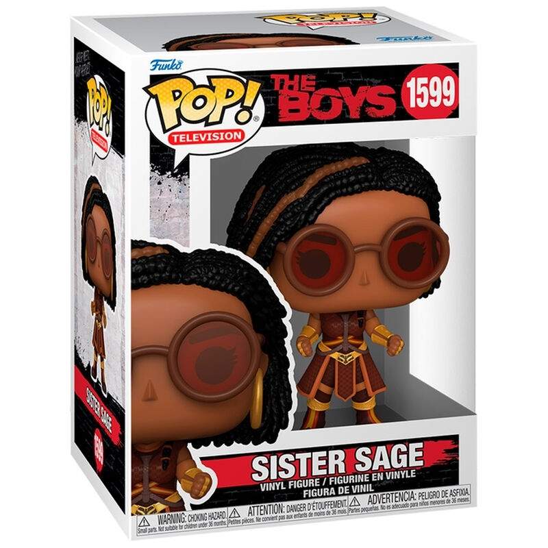 POP Figur The Boys 3 Sister Sage Action Figur, 6-tommer samleobjekt