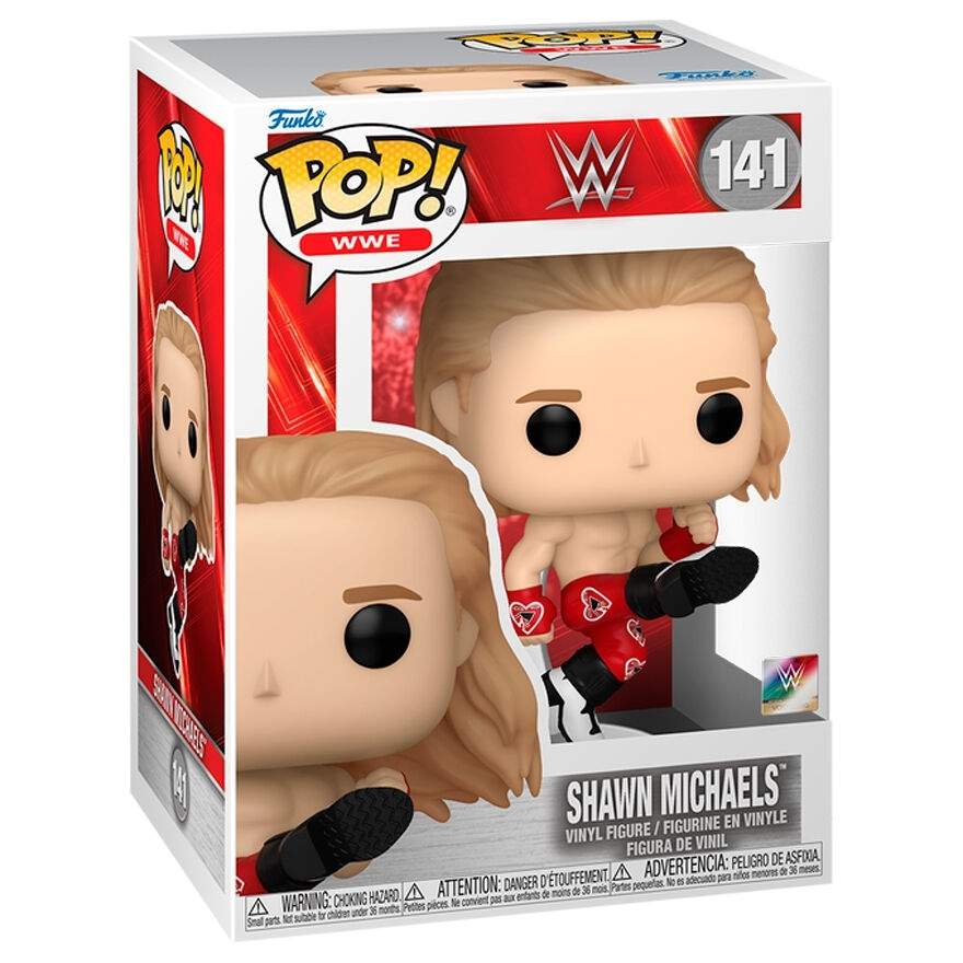 WWE Shawn Michaels POP-figuuri, keräilyvinyylilelu
