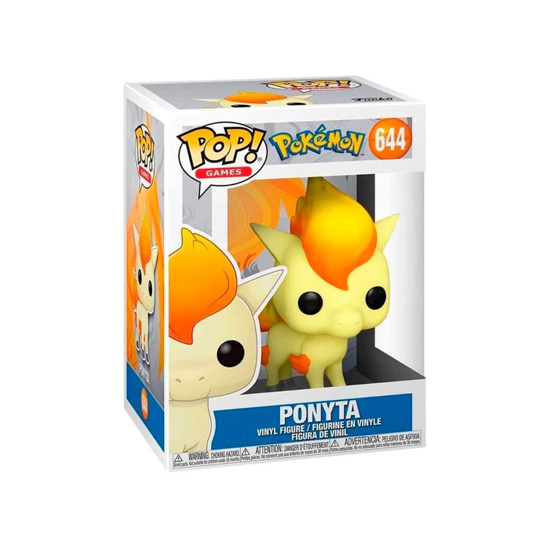 Pokémon Ponyta-figur, samlarleksak, 4-tumsstorlek | Hem & Hobby | Pryloteket